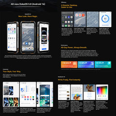 Teléfono resistente térmico Blackview Oscal Pilot 6