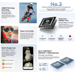 Blackview WAVE 10C, 4 GB + 32 GB, 6,88 pulga...