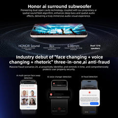 Honor Magic8 Pro, 12 GB + 256 GB, lector de ...