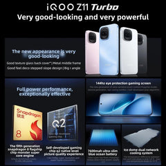 Vivo iQOO Z11 Turbo, 12 GB + 512 GB, lector ...