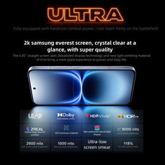 vivo iQOO 15 Ultra, 16 GB + 256 GB, lector d...
