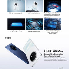 OPPO A6 Max 5G, 8 GB + 256 GB, lector de hue...
