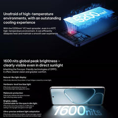 OPPO A6 Max 5G, 8 GB + 256 GB, lector de hue...
