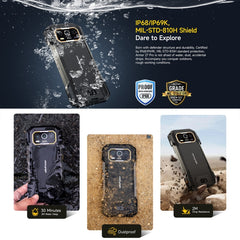 Teléfono Robusto Ulefone Armor 27 Pro, 12GB+...