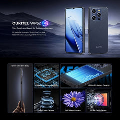 Teléfono robusto Oukitel WP52 5G, 4 GB + 256...
