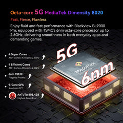Blackview BL9000 Pro 5G, Cámara Termográfica...