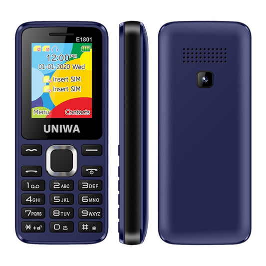 Teléfono móvil UNIWA E1801 de 1,77 pulgadas