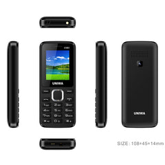 Teléfono móvil UNIWA E1801 de 1,77 pulgadas