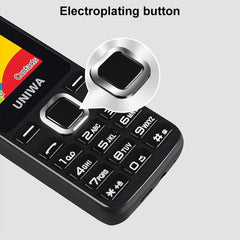 Teléfono móvil UNIWA E1801 de 1,77 pulgadas