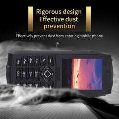 Rugtel R1C Teléfono resistente 2G de 2,4 pulgadas