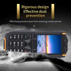 Rugtel R2C Teléfono resistente 2G de 2,4 pulgadas
