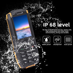 Rugtel R2C Teléfono resistente 2G de 2,4 pulgadas