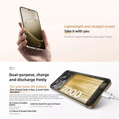 OPPO A6k 5G, 8 GB + 512 GB, lector de huella...