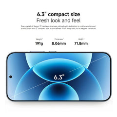 Xiaomi 17 Global, 12 GB + 256 GB, lector de ...