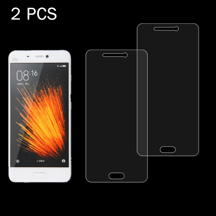 2 PCS para Xiaomi Mi 5 0.26mm 9H Dureza supe...