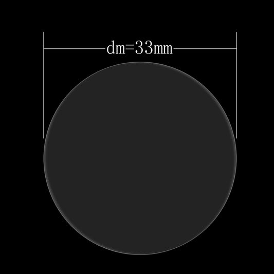 Smart Watch circular del dial del diámetro de 33m m 0.2m m 9H moderó la película de cristal