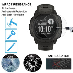 Película de vidrio templado 9H de 0,2 mm para reloj inteligente con esfera circular de 39 mm de diámetro
