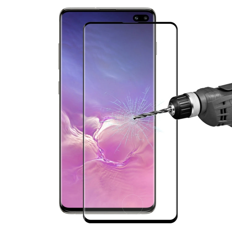 ENKAY Hat-Prince Película de color templada con curvatura en caliente de 0,26 mm para Galaxy S10 +