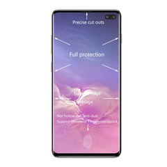 ENKAY Hat-Prince Película de color templada con curvatura en caliente de 0,26 mm para Galaxy S10 +