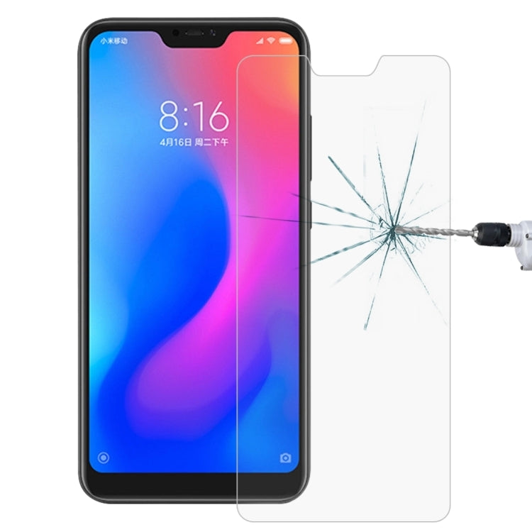 Película de vidrio templado de 0,26 mm para Xiaomi Redmi Note 6 Pro
