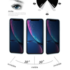 Para iPhone XR 0,4 mm 9H Dureza superficial ...