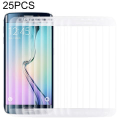 Película de vidrio templado de 25 piezas para Samsung Galaxy S6 Edge