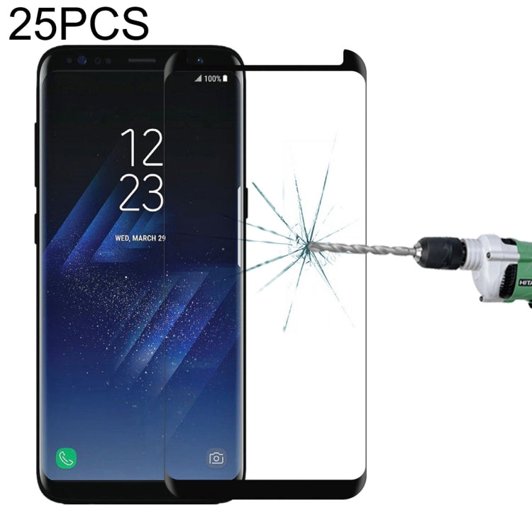 25 PCS para Galaxy S8 / G950 Película de vid...
