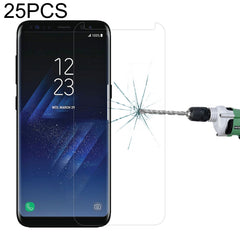 25 PCS para Galaxy S8 / G950 Película de vid...