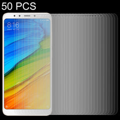 50 PCS para Xiaomi Redmi 5 0.26mm 9H Dureza ...