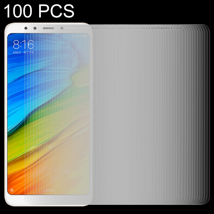 100 PCS para Xiaomi Redmi 5 0.26mm 9H Dureza...