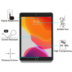 25 PCS para iPad 10.2 2021/2020/2019 9H 2.5D...