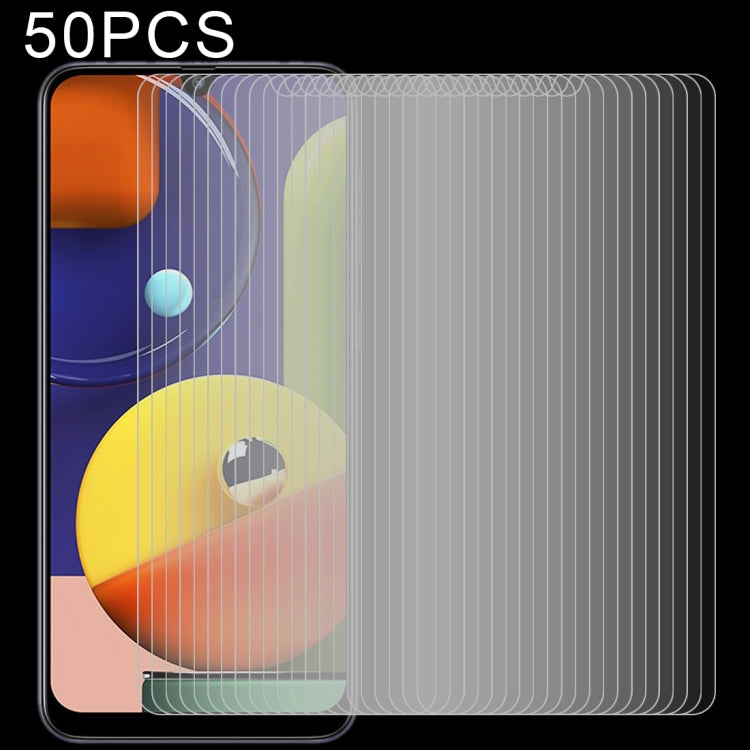 50 PCS para Galaxy A50s 2.5D Película de vid...