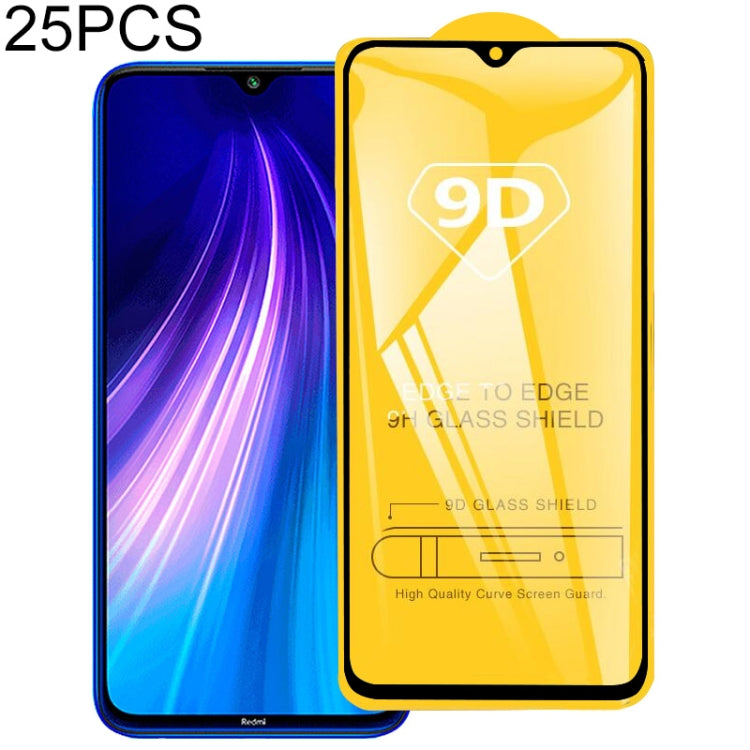 25 PCS para Xiaomi Redmi Note 8T 9D Película...