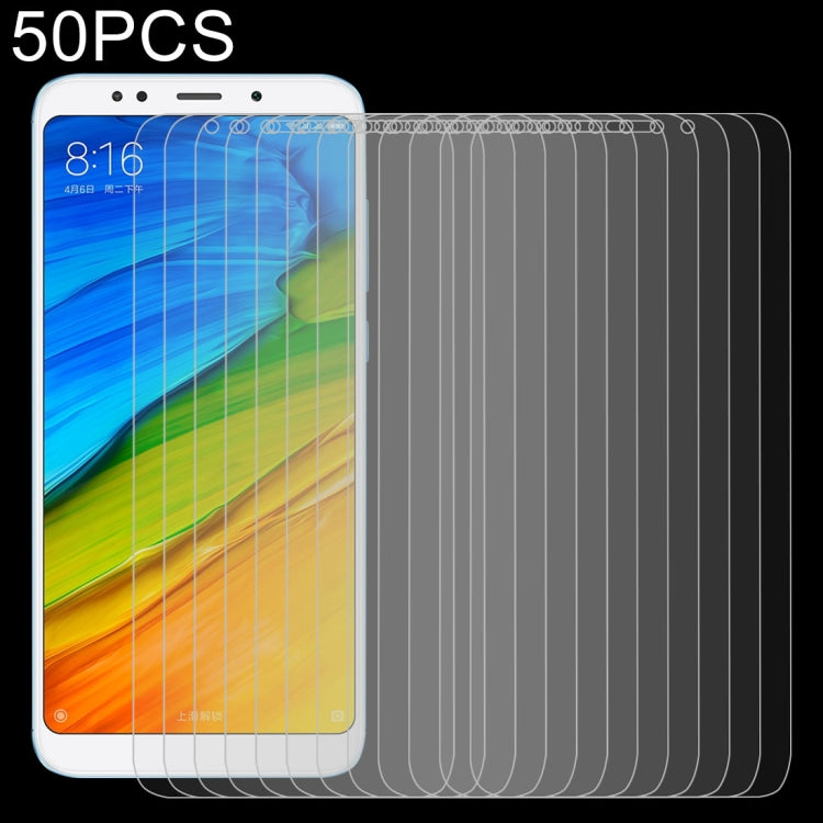 50 PCS para Xiaomi Redmi 5 Plus 0.26mm 9H Du...
