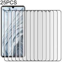 25 PCS para Xiaomi Mi Note 10 9H HD Película...