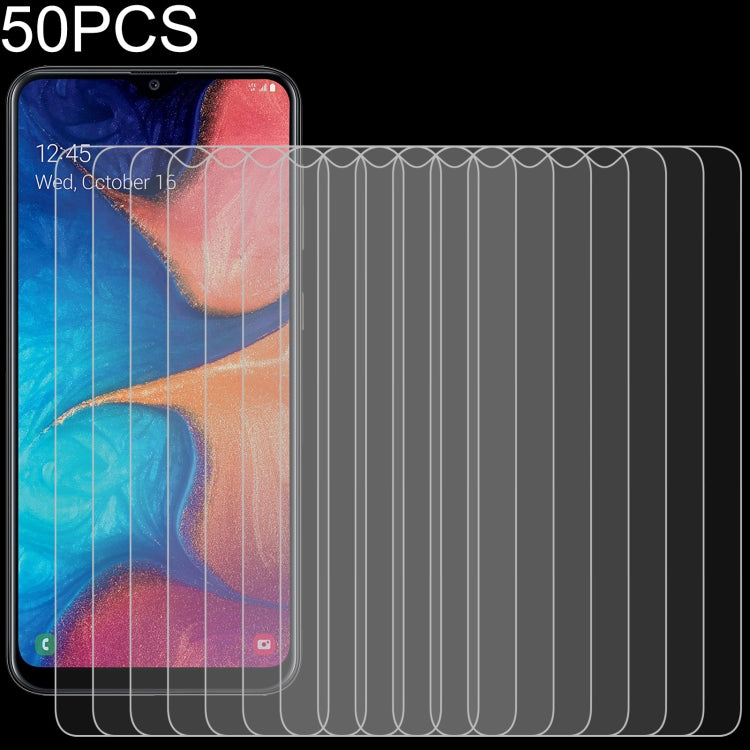 Para Samsung Galaxy A20 50 PCS 0.26mm 9H 2.5...