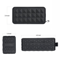 Altavoz Bluetooth impermeable Z18 3ATM, con gancho para colgar
