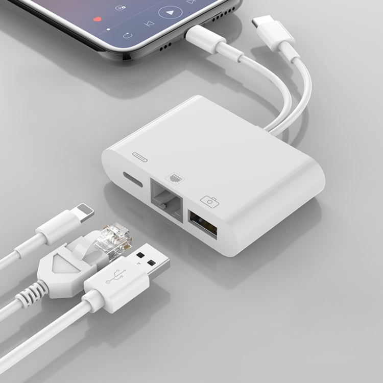 NK-107 Pro 3 en 1 USB-C / Type-C + 8 pines m...