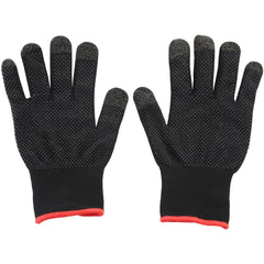 Guantes deportivos electrónicos transpirables con pantalla táctil antideslizantes y resistentes al sudor de nailon + fibra conductora