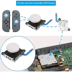Consola de juegos 3D, palanca de mando con s...
