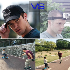 Gorra de béisbol Topi con sombrero para el sol al aire libre para cámara de acción deportiva GoPro, SJCAM y Xiaomi Xiaoyi