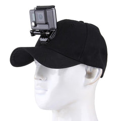 Gorra de béisbol Topi con sombrero para el sol al aire libre para cámara de acción deportiva GoPro, SJCAM y Xiaomi Xiaoyi