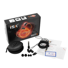 ISK SEM5 Auricular intrauditivo estéreo HiFi de 3,5 mm con monitor
