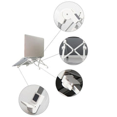 Soporte de disipación de calor para computadora portátil, tamaño: 24,5x3,3x2,8 cm
