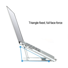 Soporte extensor de altura para computadora portátil, tamaño: 22,3x23,5x1,3 cm