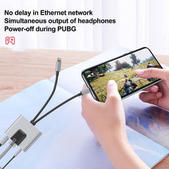 NK-1056Pro 3 en 1 8 pines + USB-C / Type-C m...