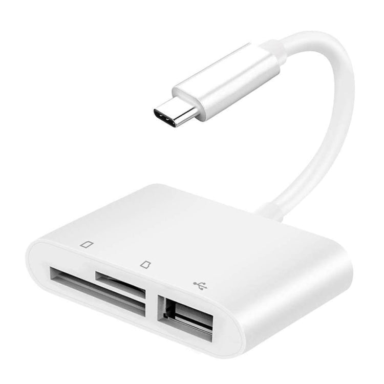 NK103TC 3 en 1 USB-C / Type-C macho a SD + T...