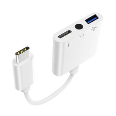 Adaptador OTG 3 en 1 USB-C / Type-C macho a ...