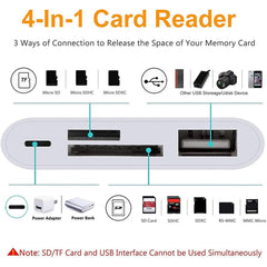 NK108LTC 4 en 1 USB-C macho a SD + TF + USB ...