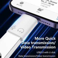 Adaptador OTG de 8 pines a USB 3.0          ...